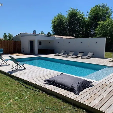 Vila Piscine Chauffee 30 Min De Bordeaux Et Lacanau